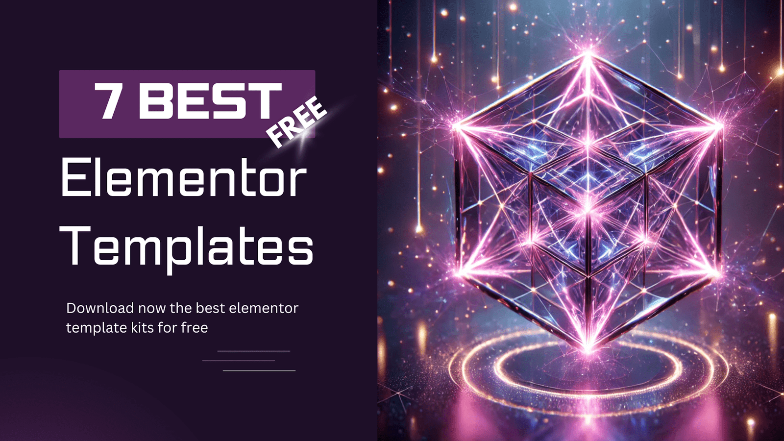 7 Best Free Elementor Templates for 2025 (Download Now!) by TemplateGoat Elementor Template kits free download