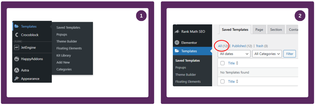 Where Are Elementor Templates Stored?